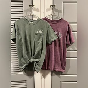 Bundle Green and Purple Women’s T-Shirts